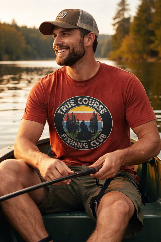 True Course Fishing Club Tee